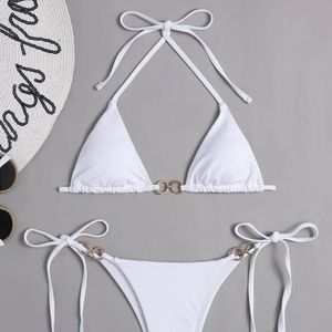 4/$14🦋 Ring Linked Bikini Set